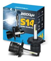 Lâmpada Super Led Mini Shocklight 32w S14 Nano H4 6000k