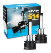 Lampada Super Led Mini Shocklight S14 Nano H3 Headlight 6000