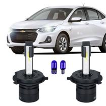 Lampada Super Led Onix 2020 2021 Farol Baixo Alto H4