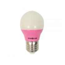Lâmpada Super Led OuroLux Bolinha Colors 3W