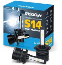 Lâmpada Super Led Shocklight 32w S14 Nano H1 H7 H11 H16 HB3 HB4 H27 6000k