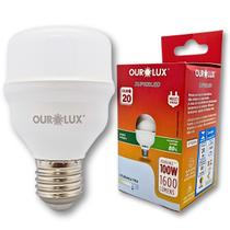 Lampada SuperLed alta Potencia Ourolux 20W E27 6500K Bivolt