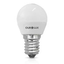 Lâmpada Superled Bolinha G45 de 4 Watts e 2700K - 20008 - OUROLUX Lâmpada Superled Bolinha G45 de 4 Watts e 2700K - 20008 - OUROLUX