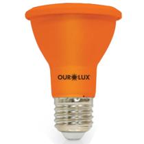 Lâmpada Superled PAR 20 IP65 6 Watts 38º Âmbar - 05486 - OUROLUX