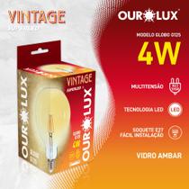 Lampada superled vintage 4w multi-tensão co: 05645 -ourolux Lampada superled vintage 4w multi-tensão co: 05645 -ourolux