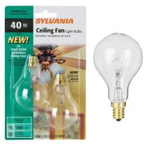 Lâmpada Sylvania Syl Ventilador de teto 40W 120V A15 E12, pacote com 2 Lâmpada Sylvania Syl Ventilador de teto 40W 120V A15 E12, pacote com 2