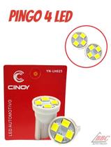 Lâmpada T10 4 leds 5050 smd pingo automotivo moto carro camarão farolete mala 12v Lâmpada T10 4 leds 5050 smd pingo automotivo moto carro camarão farolete mala 12v