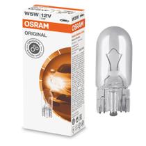 Lâmpada T10 Farolete 2825 W5W 12v Original Osram 10 Unidades