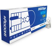 Lâmpada T10 Shocklight 12V W2,1 x 9,5D Pingão Caixa C/ 10 Unidades Lâmpada T10 Shocklight 12V W2,1 x 9,5D Pingão Caixa C/ 10 Unidades