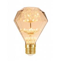 Lâmpada Taschibra LED D95 Fireworks Vintage 2W Diamante