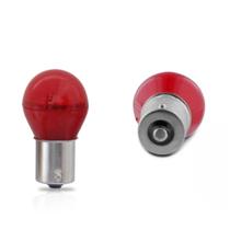 Lampada tipo 1141 12v led bulb 1 polo vermelho 3w 360lm pinos transversais encontrados universal embalagem com 2 lâmpadas equivalência 30w ângulo de