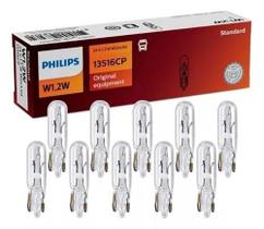 Lâmpada Tipo Pinguinho 24v 1,2w 10 Unidades Original Philips Lâmpada Tipo Pinguinho 24v 1,2w 10 Unidades Original Philips