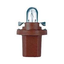 Lâmpada tipo pinguinho 24v 1,2w base plástica mfx marrom bx 8,5d cx 10 pçs