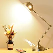 Lâmpada TOBUSA Architect Gold Dimmable Touch USB Vintage