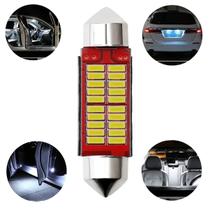 Lampada Torpedo Branca Colby Cambus Teto Mala 39mm 20 LED