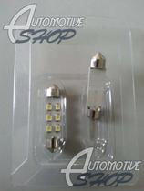 Lampada Torpedo de 6 Leds 42mm super branco - unidade