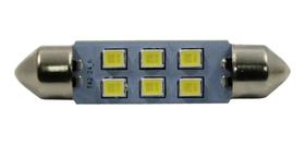 Lâmpada Torpedo Led 39mm Branca Teto/placa/porta Malas Lâmpada Torpedo Led 39mm Branca Teto/placa/porta Malas