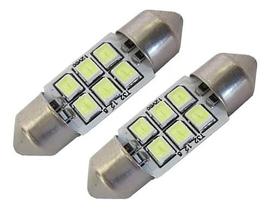 Lampada torpedo miniled branco (par) 12v