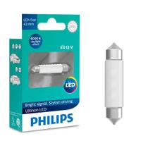 Lampada Torpedo Philips Festoon Ultinon Led 43Mm 6000K 12V Unitario