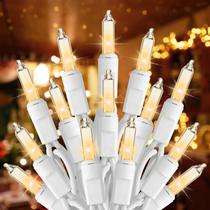 Lâmpada transparente Christmas String Lights Brightown de 100 unidades e 8 m