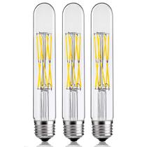 Lâmpada tubular LED Leools T10/T30 regulável 12 W 4000 K 1200 LM, pacote com 3