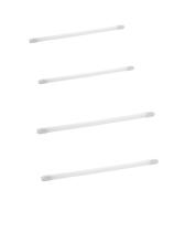 Lampada tubular t8 9w 60cm led bee 4 unidades