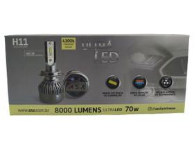 Lampada Ultra Led 70w 8000lm 12/24v 4300k Cor Original - ASX PRODUTOS