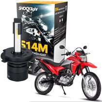 Lâmpada Ultra Led Farol Moto Honda Nxr Bros 125 150 160