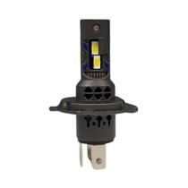 Lâmpada UltraLed PK20 Nano Headlight Farol Alto e Baixo Moto Yamaha H4 Potente Luz Branco Frio 6000L Alta Luminosidade 6500LM Efeito Xenon