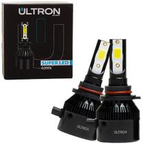 Lâmpada Ultron Led 6200k 5000 Lumens Super Branca H1 H3 H7 HB3 HB4 H16 H27