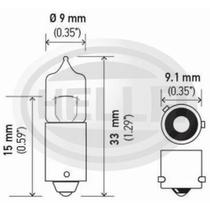 Lâmpada Universal Máquinas Agrícolas a HELLA H21W 24V