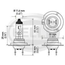 Lâmpada Universal Máquinas Agrícolas a HELLA H7 HP
