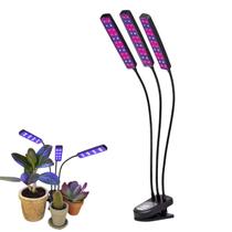 Lampada UV de Cultivo Luminaria LED Crescimento Estufa Plantas Temporizador Luz Ultravioleta Grow Indoor Terrario Lampada UV de Cultivo Luminaria LED Crescimento Estufa Plantas Temporizador Luz Ultravioleta Grow Indoor Terrario