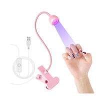 Lâmpada UV LED Portátil USB Para Secagem De Esmalte Em Gel, Luz De Mesa Mini Flexível Para Manicure Lâmpada UV LED Portátil USB Para Secagem De Esmalte Em Gel, Luz De Mesa Mini Flexível Para Manicure