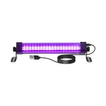 Lâmpada UV LED Tubular Preta 40 60 80 Com Interruptor Rotação De 360 Graus Para Festa Brilhante Arte