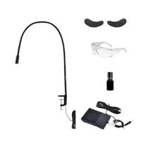 Lâmpada UV Para Extensões De Cílios, Luminária De Chão Com Controle Por Pedal Para Extensões De