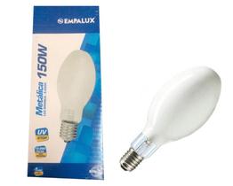 Lâmpada Vapor Metálico Branco Ovoide Empalux - 150W
