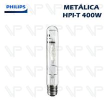 Lâmpada vapor metálico tubular philips 400w 4300k(branco neutro)e40 hpi-t