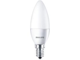 Lampada Vela 3.5w Philips Branca 6500K E14 Adaptador E27 Lampada Vela 3.5w Philips Branca 6500K E14 Adaptador E27