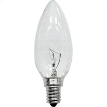 Lampada Vela 35 Brasfort Clara E14 40 X 127 7228 - Kit C/10