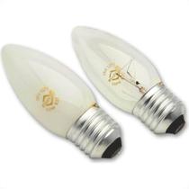 Lampada Vela 35 Brasfort Leitosa E27 40 X 220 7002 - Kit C/10 Lampada Vela 35 Brasfort Leitosa E27 40 X 220 7002 - Kit C/10