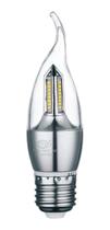Lampada Vela Led 4W 4D-E27 Branco Frio 6000K