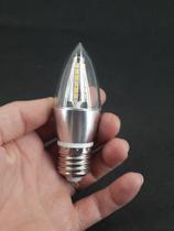 Lâmpada vela LED 4W branco quente 3000K E27 bivolt