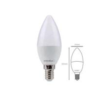 Lâmpada vela led leitosa c35 - 2.400k - 4w - e14 - bivolt Lâmpada vela led leitosa c35 - 2.400k - 4w - e14 - bivolt