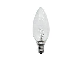 Lampada vela lisa 40w 127v clara brasfort