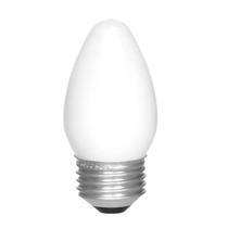 Lâmpada Vela Lisa E27 40w 110v Leitosa - Sadokin Lâmpada Vela Lisa E27 40w 110v Leitosa - Sadokin