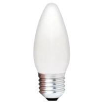 Lâmpada Vela Lisa Halogena 46W 220V Fosca E27 - Sadokin Lâmpada Vela Lisa Halogena 46W 220V Fosca E27 - Sadokin
