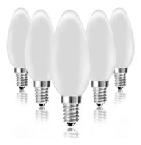 Lâmpada Vela Lisa Incandescente Leitosa 40w 220v E14 Lâmpada Vela Lisa Incandescente Leitosa 40w 220v E14