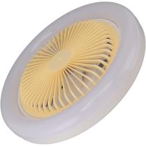 Lampada Ventilador Teto Led Controle Remoto E27 Ajustável Cor Da Luz Fraca Media E Forte 110v/220v