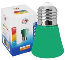 Lâmpada Verde Led Mini Bulbo T44 1W 127V E27 Ip44 Lâmpada Verde Led Mini Bulbo T44 1W 127V E27 Ip44